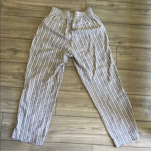 Striped Linen Pants - Picture 6 of 7